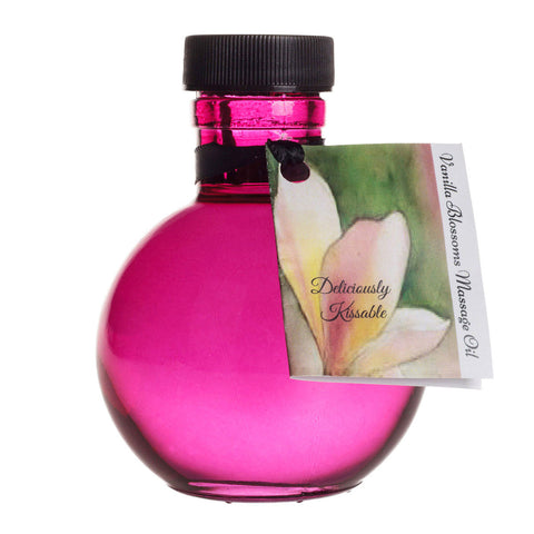 Olivia's Boudoir Kissable Oil 4oz. - Vanilla Blossom